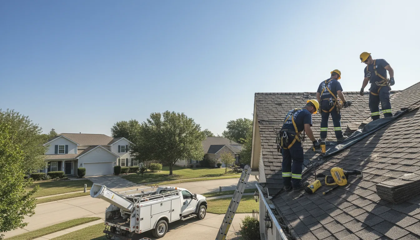 Hail Damage Roof Repair in Saint Marys, PA
